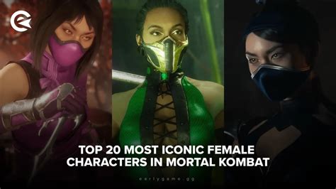 female characters in mortal kombat|Top 20 most iconic female characters in Mortal Kombat